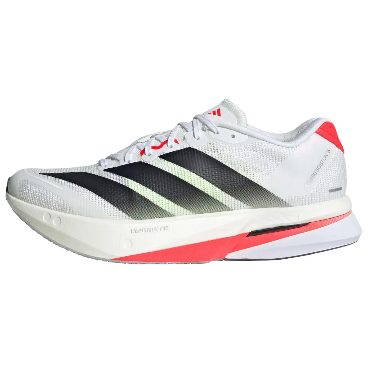 adidas Wmns Adizero Boston 13 'White Black Lucid Red' JS4934