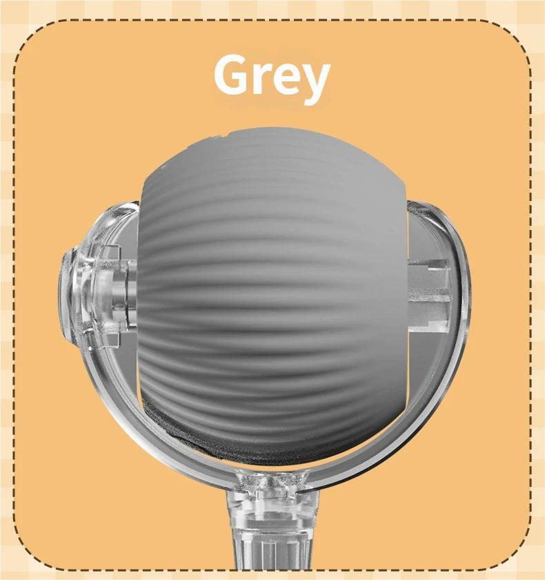 Interactive Cat Toy Ball, Automatic Rolling Pet Toy with Tail, Smart Obstacle Avoidance Cat Toy, Rechargeable Kitten & Small Dog Toy, Keeps Cats Busy, Indoor Self Play, Bite Resistant Silicone, Quiet and Easy to Clean