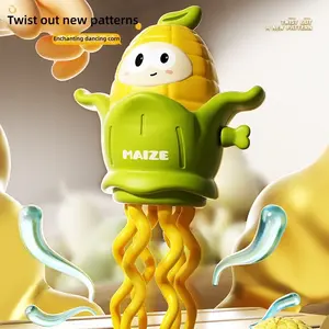Children Dancing Corn Wind-Up Toy, Fun Twisting Corn Prank Creative Gift, Unique and Entertaining Kids' Plaything, Perfect for Parties and Gifts