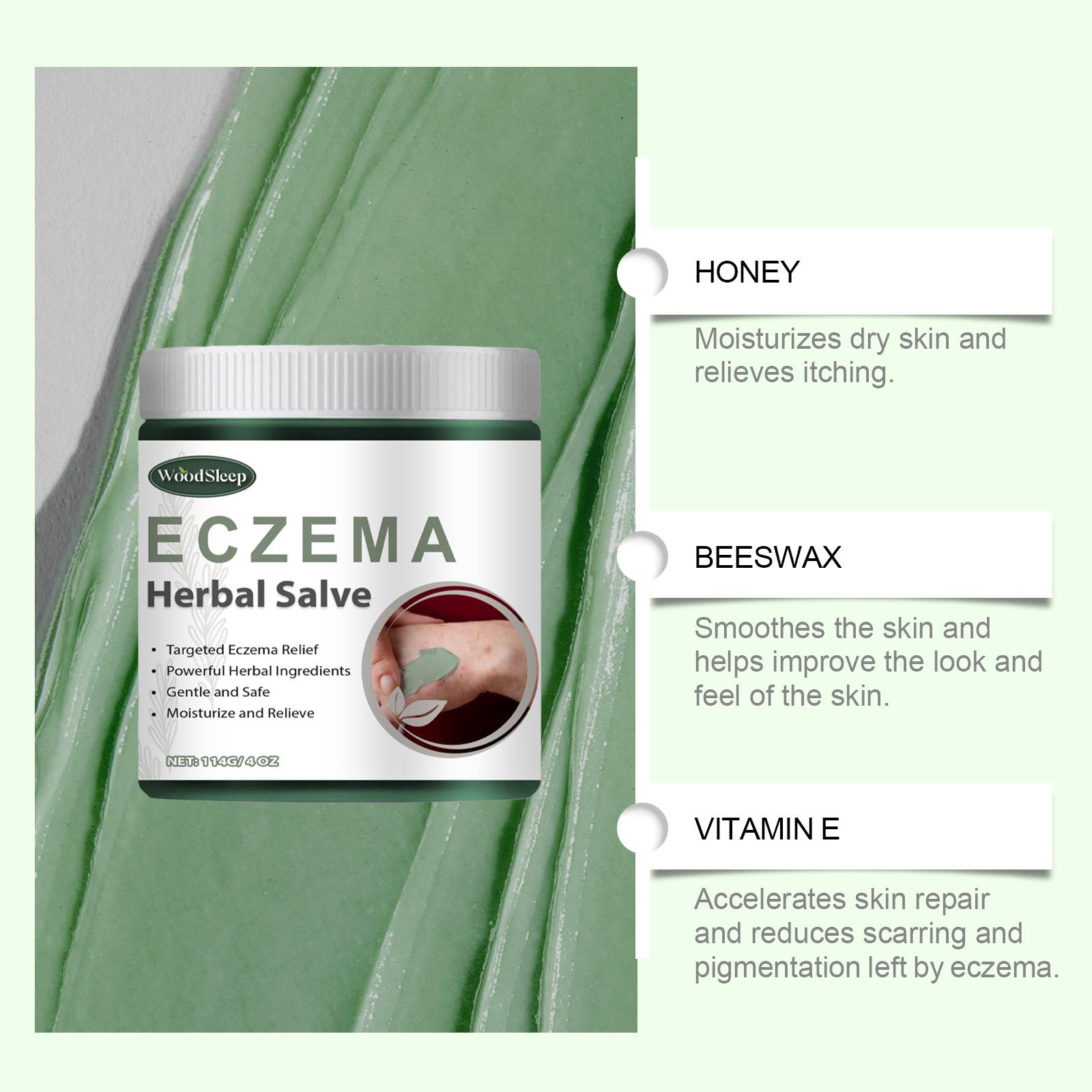 WoodSleep Herbal Cream, Herbal Formula Relieves Skin Redness And Moisturizes Skin Externally