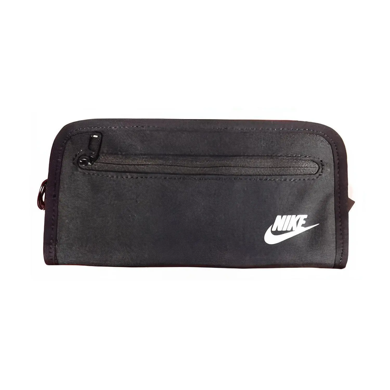 Nike Heritage Double-Fold Polyester Wallet for Men and Women, Classic Style in Black