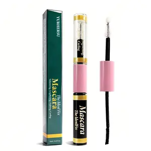 Two-In-One Waterproof Mascara & Eyelash Growth Serum, Long-Lasting Thickening Mascara, Easy to Apply, Suitable for All Skin Types