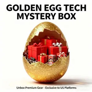 Final Stock! Only 2 Left! Mini Tech Mystery Box – Random Wireless Earbuds Included! Unbox Cool Surprises, Durable Style, Buy Before Sold Out!