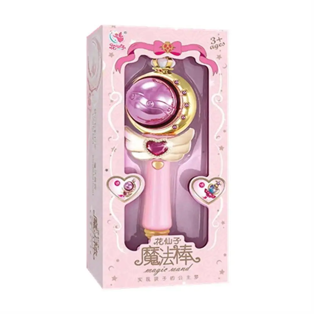 Led Light Girl Magic Wand Sound Effect With Music Moon Fairy Stick Light Stick Princess Cosplay Shine Glow Stick Girl Gift
