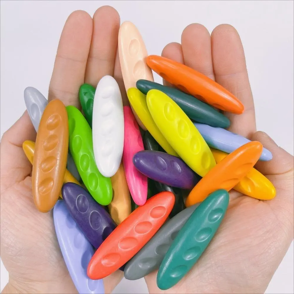 Shape Wax Sticks Set with 12pcs & 24pcs Options, Non-Toxic Safe Molding Wax, Versatile Art Craft Coloring Supplies for DIY Painting & Art Projects, Creative Art Materials 6*1.7cm