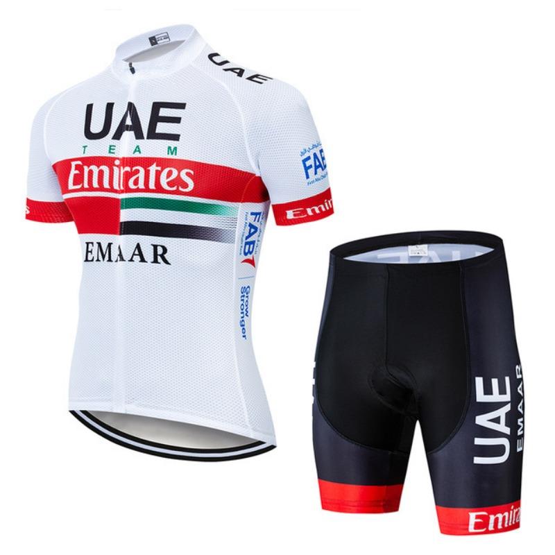 Summer short-sleeved cycling suit, quick-drying road bicycle, bicycle overalls, men's cycling suit. bib tracksuits men