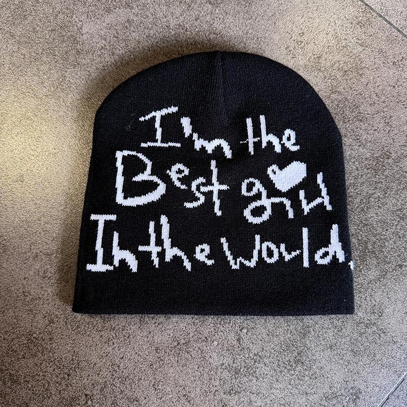 Korean Style Slouchy Beanie for Women – Soft Knit Wool Hat with Ear Coverage, Trendy Streetwear Winter Cap, Small Face Look Fashion Beanie for Travel, Outdoor Activities, Casual Outfits & Daily Wear