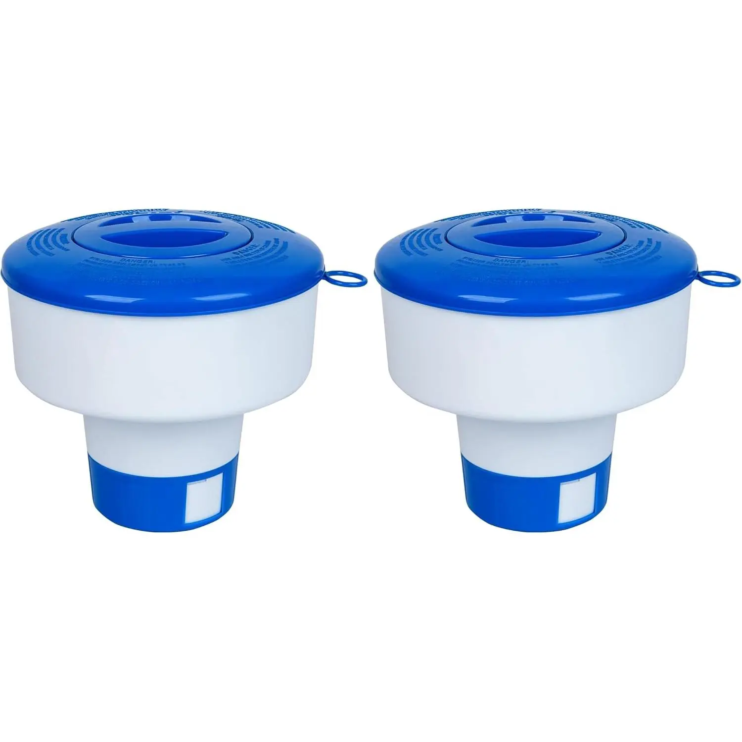 Pool Chlorine Floater for Pools Fits 3" Tablets,7" Diameter Chlorine Tablet Floater with Adjustable Flow Vents Balanced  Dispenser for hot tub/(Collapsible)