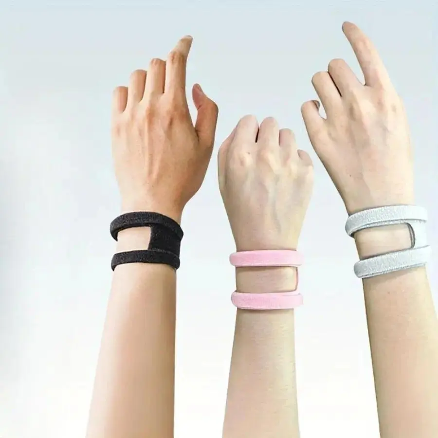Unisex 3-Pack Polyester Wrist Support Brace – Adjustable Stabilizer Wrist Wraps for Carpal Tunnel Relief, Sprain Prevention & Joint Protection for Daily Use and Sports