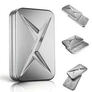DEEPLAN Cool Metal EDC Tactile Slider with Unlimited Position Trackless Push Plate, Pocket-Size Daily Carry Accessory with Fork-Style Structure And Creative Spinning Moves, Ideal for Office Desk And As a Gift for Men