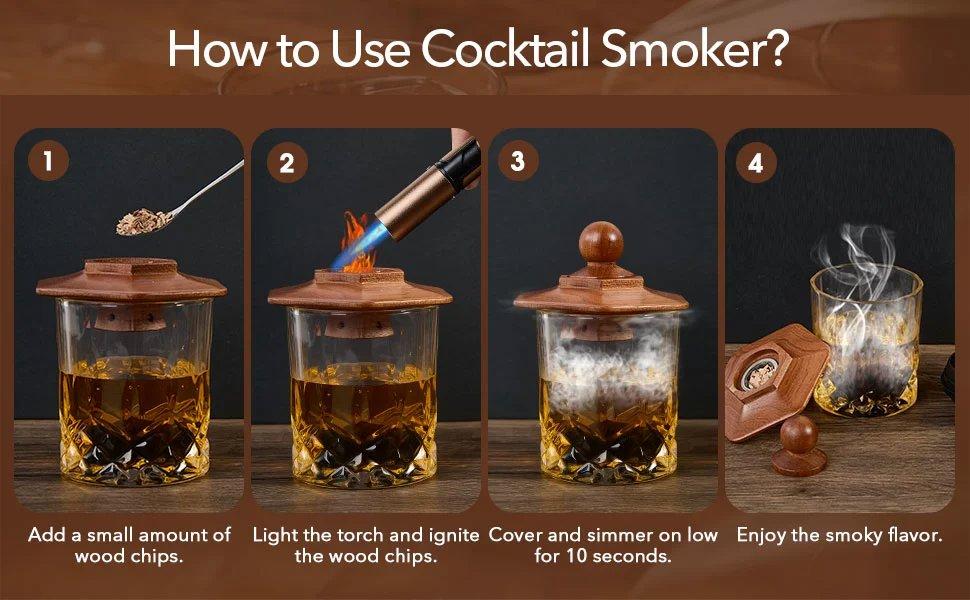 THE WELL KEPT 23Pcs Whiskey Smoker Kit with Torch-12 Wood Chips, Ice Ball Molds, Cocktail Infuser Kit, Old Fashioned Drink Kit, Birthday Bourbon Whiskey Gifts Valentine's Day Gifts for Men,Husband,Dad THE WELL KEPT 23Pcs Whiskey Smoker Kit with Torch-12 Wood Chips, Ice Ball Molds, Cocktail Infuser Kit, Old Fashioned Drink Kit, Birthday Bourbon Whiskey Gifts Valentine's Day Gifts for Men,Husband,Dad