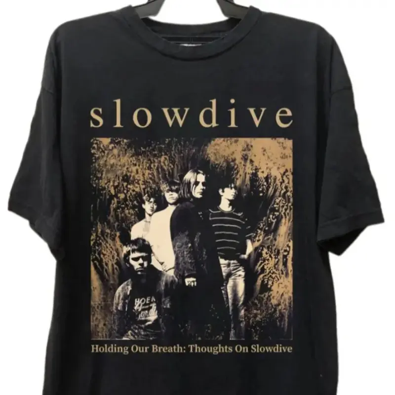 Slowdive T-shirt, Souvlaki vintage pattern shirt, Slowdive fan shirt, gift for men and women