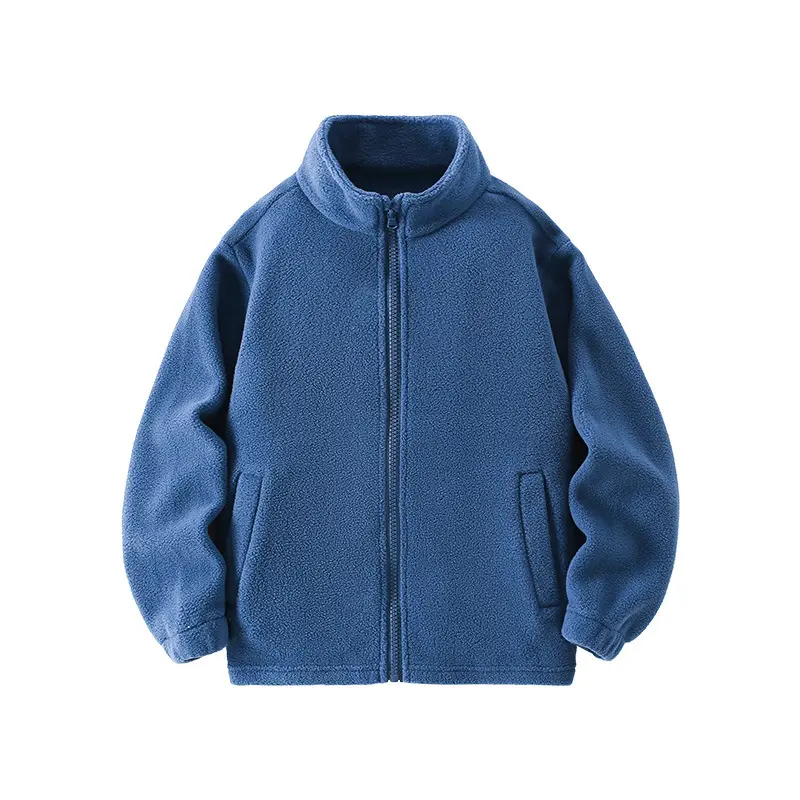 Boys Fleece Lined Hooded Long Sleeve Jacket, Stylish Casual Warm Outerwear For Young Boys, Easy To Match With Various Outfits, Great For Daily Wear, Family Trips And Outdoor Leisure Activities