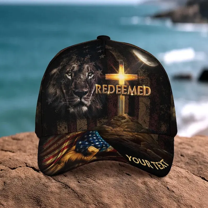 3D Print Redeemed Christian Hats for Men Women, Personalized Jesus Hats for Men, Cross Hats for Men, Custom Christian Gifts, Religious Gifts#TikTokMadeMeBuyIt#Baseball Hat#ChristmasDayGift#FathersDayGift#GiftForMen