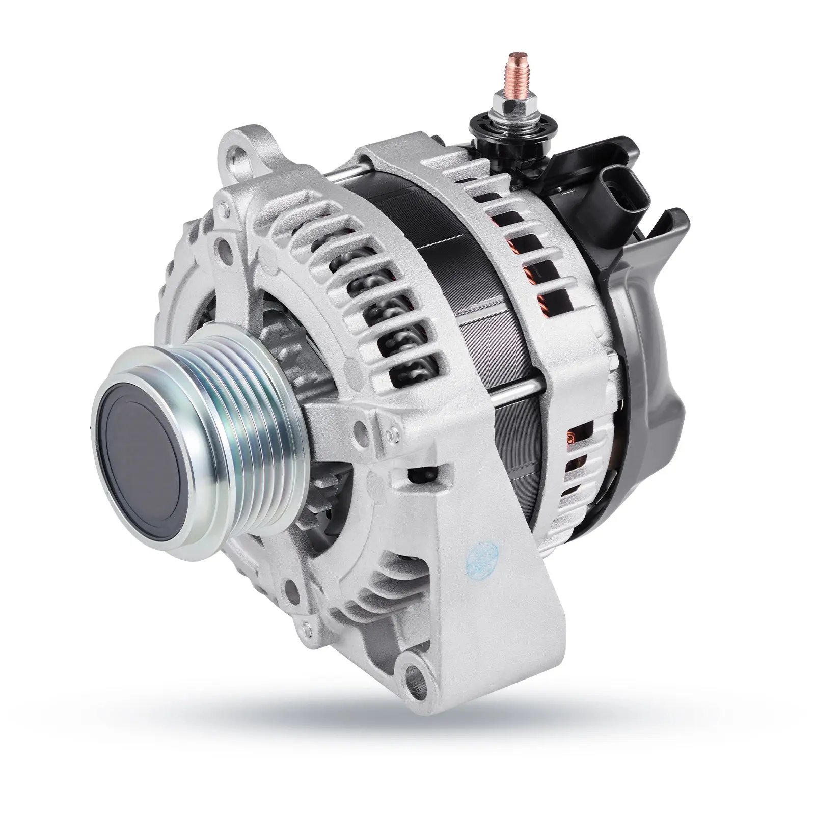 【toolupgrade】VEVOR Car Alternator 84143543, Fit for Chevy Express 2500 V6 4.3L, V8 6.0L 2018-2019, GMC Sierra 1500 2014-2016, Yukon 2015-2019, Automotive Replacement Alternator 104211-8340, 22747894, TN1042119110