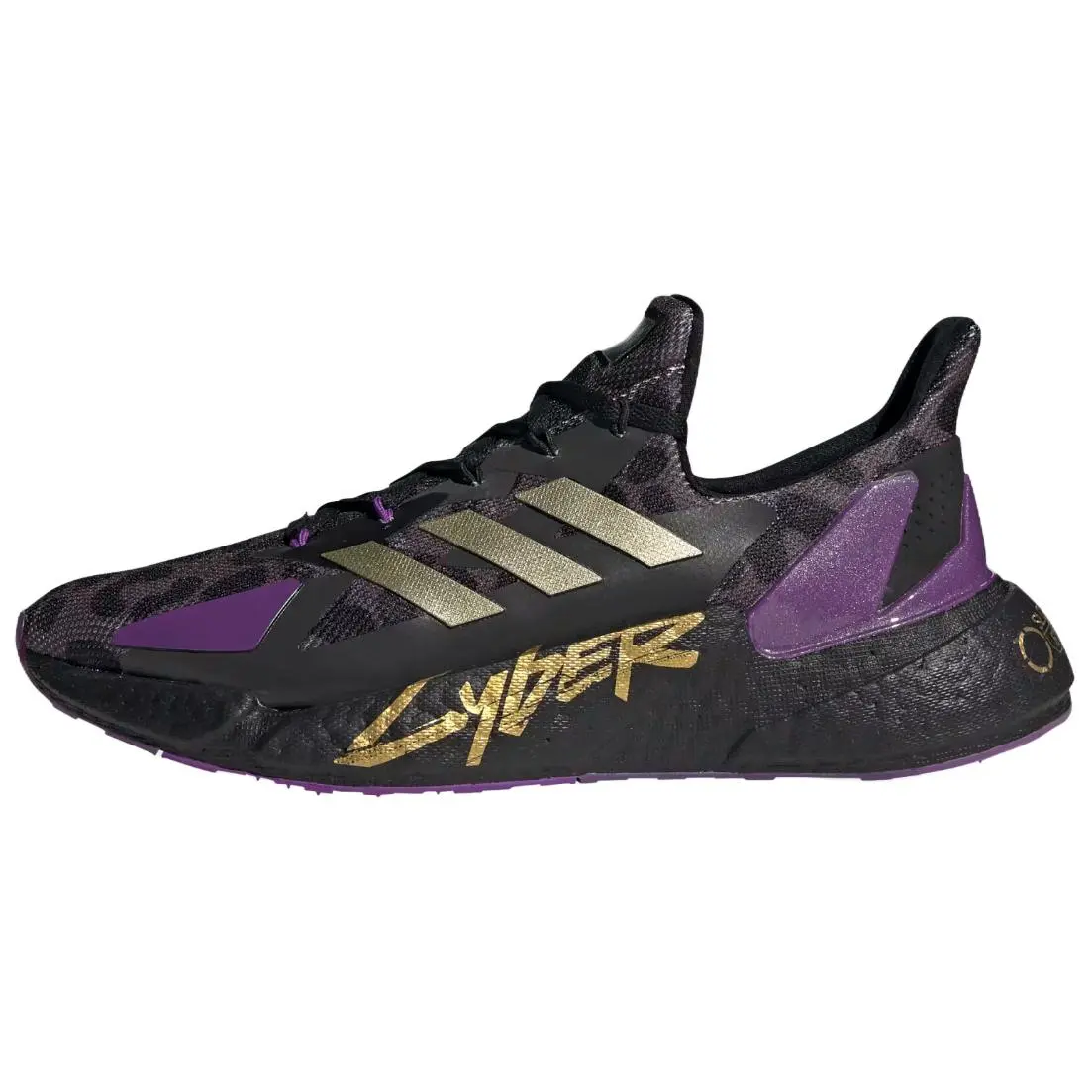 Cyberpunk 2077 x Adidas X9000L4 Unisex Low-Top Running Shoes with Boost Cushioning, Slip-Resistant Breathable Fabric Verifiable, with credentials and supporting global authentication