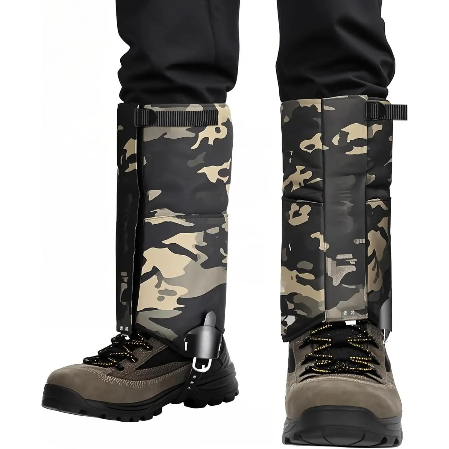 Waterproof High Performance Snake Proof Leg Gaiters Outdoor Hiking Hunting Snow Boot Covers Fit for Men & Women
