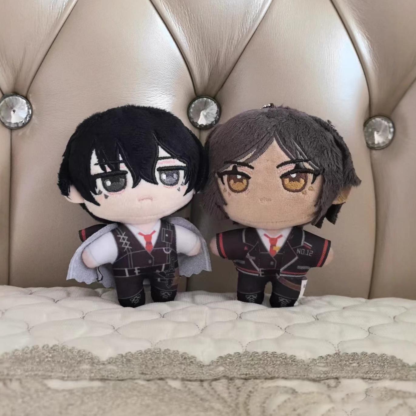 10cm Anime Limbus Company Plush Toys Cotton Plushie Doll Ishmael Dante Faust Don Quixote Palm Cartoon Stuffed Peripherials Gifts