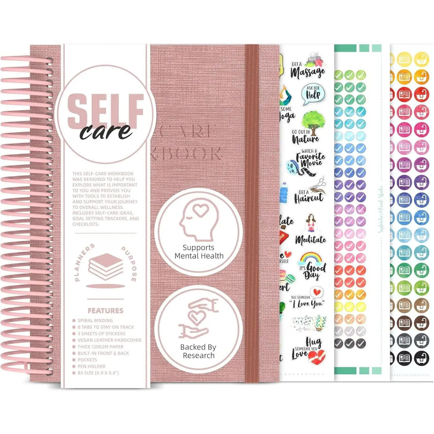 Self Care Journal – Guided Daily Reflection Notebook to Support Mental & Physical  Habits – Self Love Manifestation & Affirmations Planner - Personal Growth Goals Happiness 2026