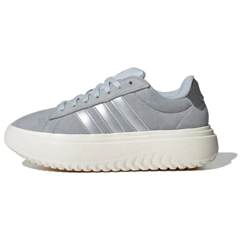 adidas Grand Court Platform Comfortable Versatile Low-Top Lifestyle Sneakers IH9102