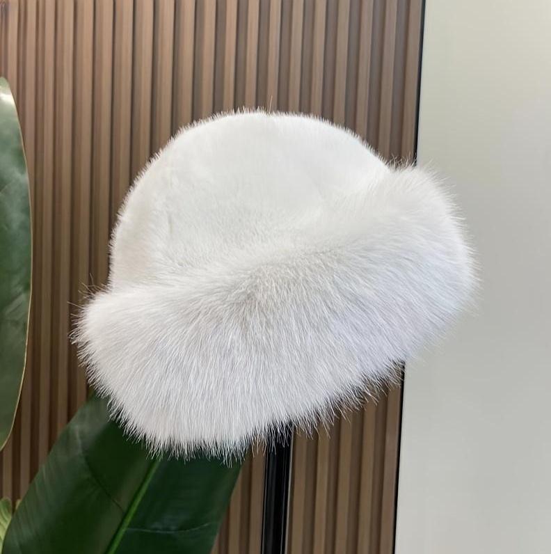 Women’s Fluffy Mongolian Faux Fur Winter Hat - Chunky Fleece Lining Ultra Warm - One Size Fits Most Outdoor/Daily Wear