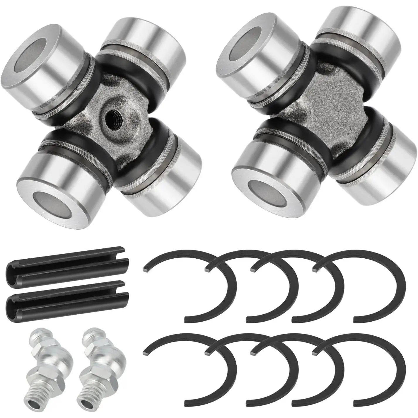 Front Prop Shaft U-Joint 2SET for Polaris RZR   General 1000 900 800 700 570 500 OEM# 2202015 2203703 3235500 3235616 3260104