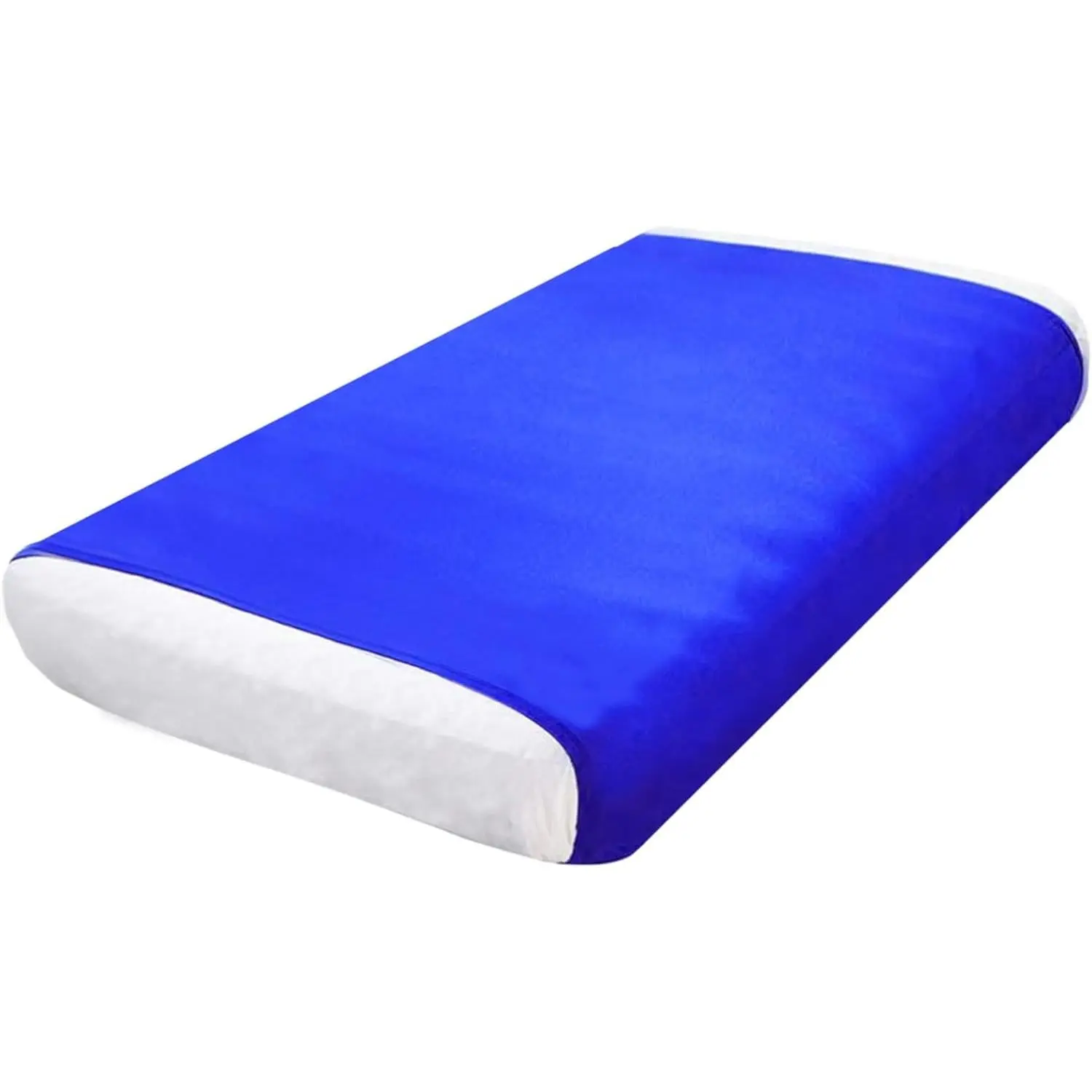 Ntomtuex Sensory Bed Sheet for Compression Reduced Pressure Weighted Blanket to Keep Nice Sleeping Comfortable with Light Breathable Polyester, Blue, 54"x60"