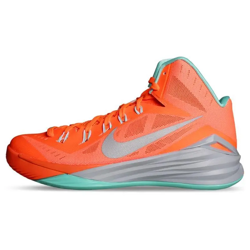 Nike Hyperdunk 2014 Comfortable Performance Shock Absorption Non-Slip Mid-Top Basketball Shoes 653650-801