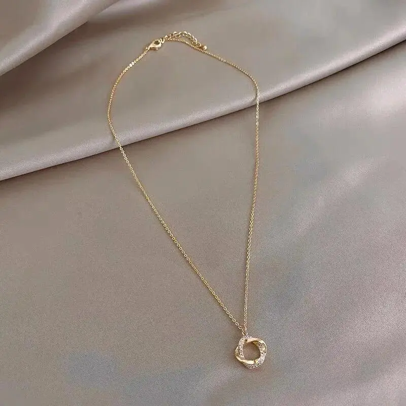 Women's high-end jewelry fashion cross-rotating 925 sterling silver pendant chain, 14k gold-plated necklace, gold necklace, stainless steel herringbone tarnish proof,cords for graduation,beach essentials