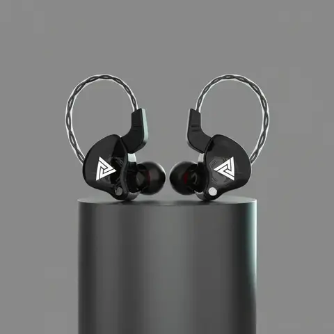 AK6 Wired Earphones, In-Ear Design with Microphone, HiFi Heavy Bass Noise-Cancelling Wired Headset for Esports Gaming and Live Streaming, High Performance Iems Wired Gaming Earbuds