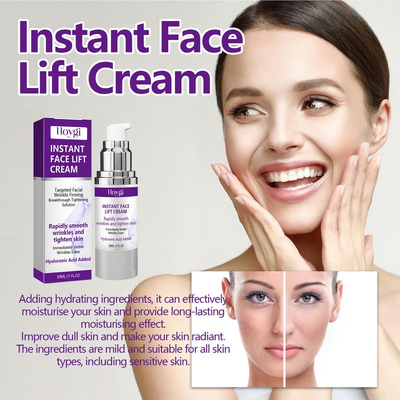 Hoygi Instant Face Lift Cream, Reduce Fine Lines On The Face With Gentle Moisturizing Cream For Wrinkled Skin pimplepatches