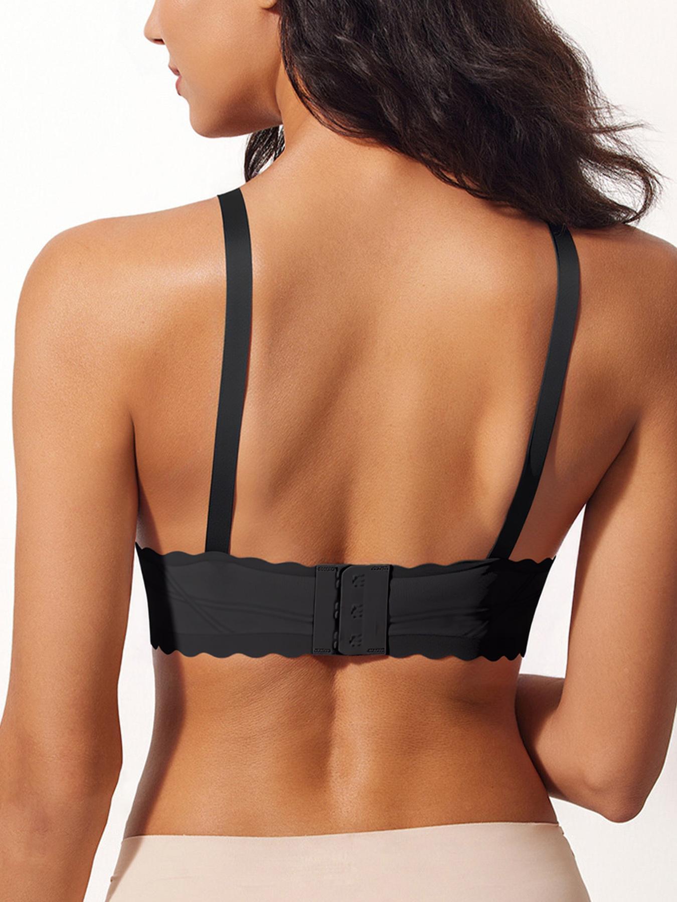 FZ 1/2/3PCS EssElegance Push-Up Seamless Bra - Adjustable Straps & Wire-Free Support for Daily Wear, Ultra-Soft Breathable Fabric