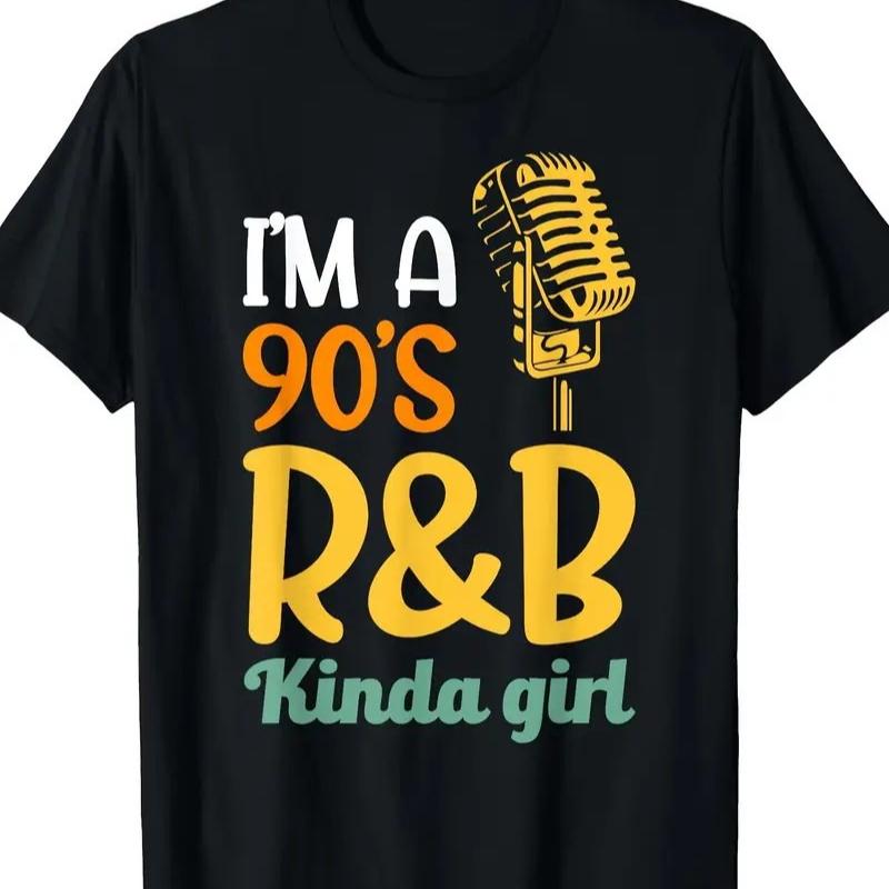 [100% Cotton] It'S A 90S R&B Style Men'S And Women'S T-Shirt -100% Cotton T-Shirt For Men And Women
