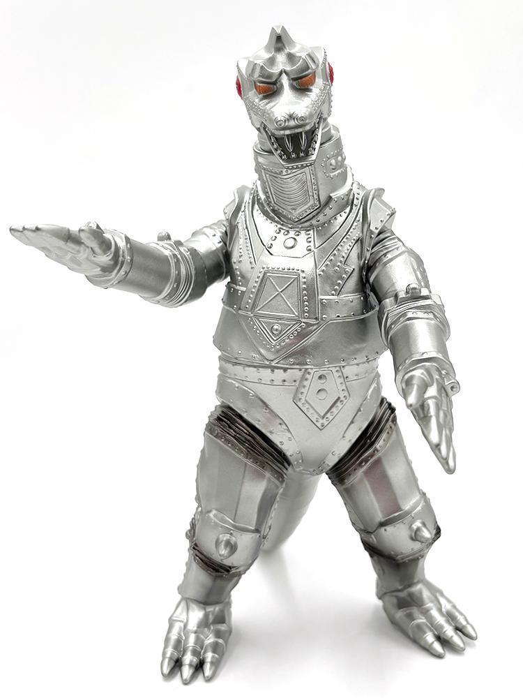 New Anime Godzilla King Of The Monsters Dinosaur Heavy Armored Machinery Soft Glue Mechagodzilla Action Figure Model Doll Toy