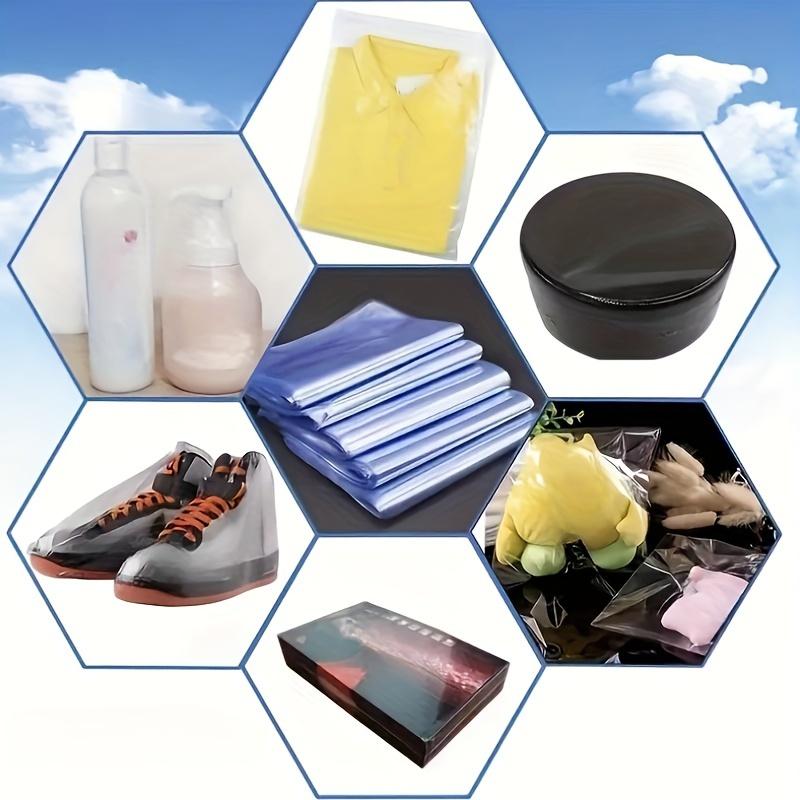Shoe Shrink ap Bags, 11x19 Inches PVC Heat Shrink Plastic Sneaker Wrap Bags for Shoe Storage - Keep Dust & Yellowing Away for Men & Women.