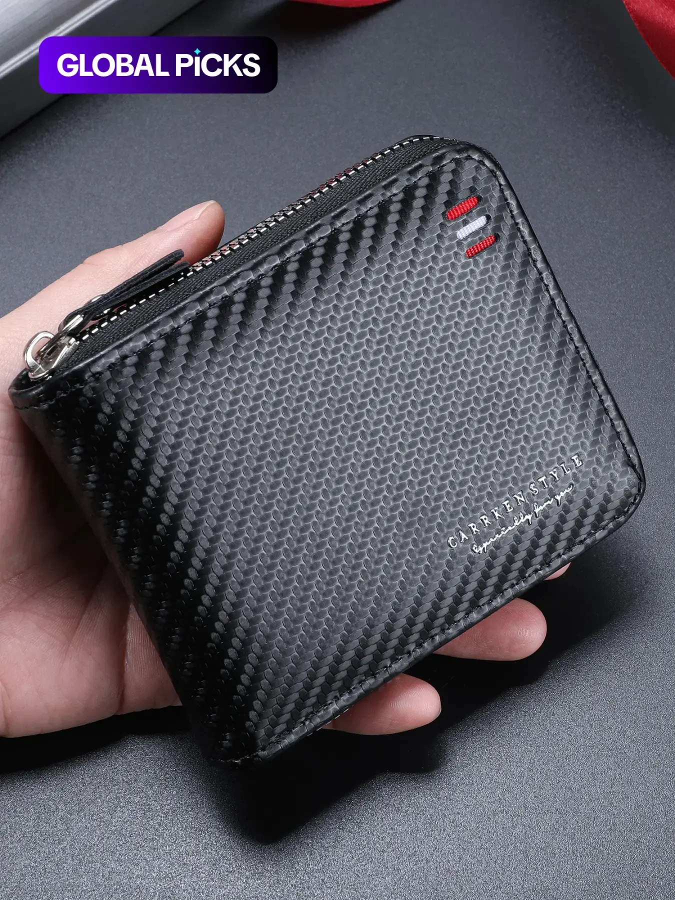 Men's Wallet New Multi-Card Slot Retro Fashion PU Leather, Casual Sports Bag, All Seasons, Gift for Thanksgiving Christmas, Faux Leather Wallet #GLOBAL PICKS
