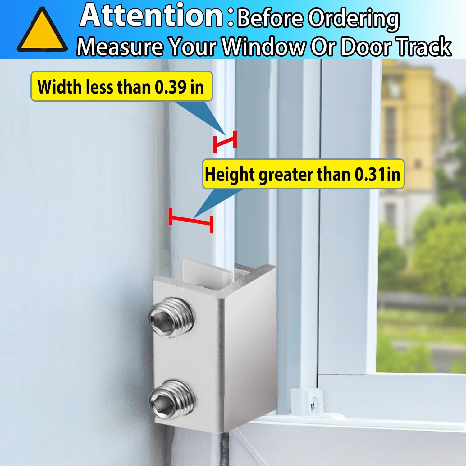 Window Locks 4 Sets Sliding with Key for Up and Down Windows Easy to ...