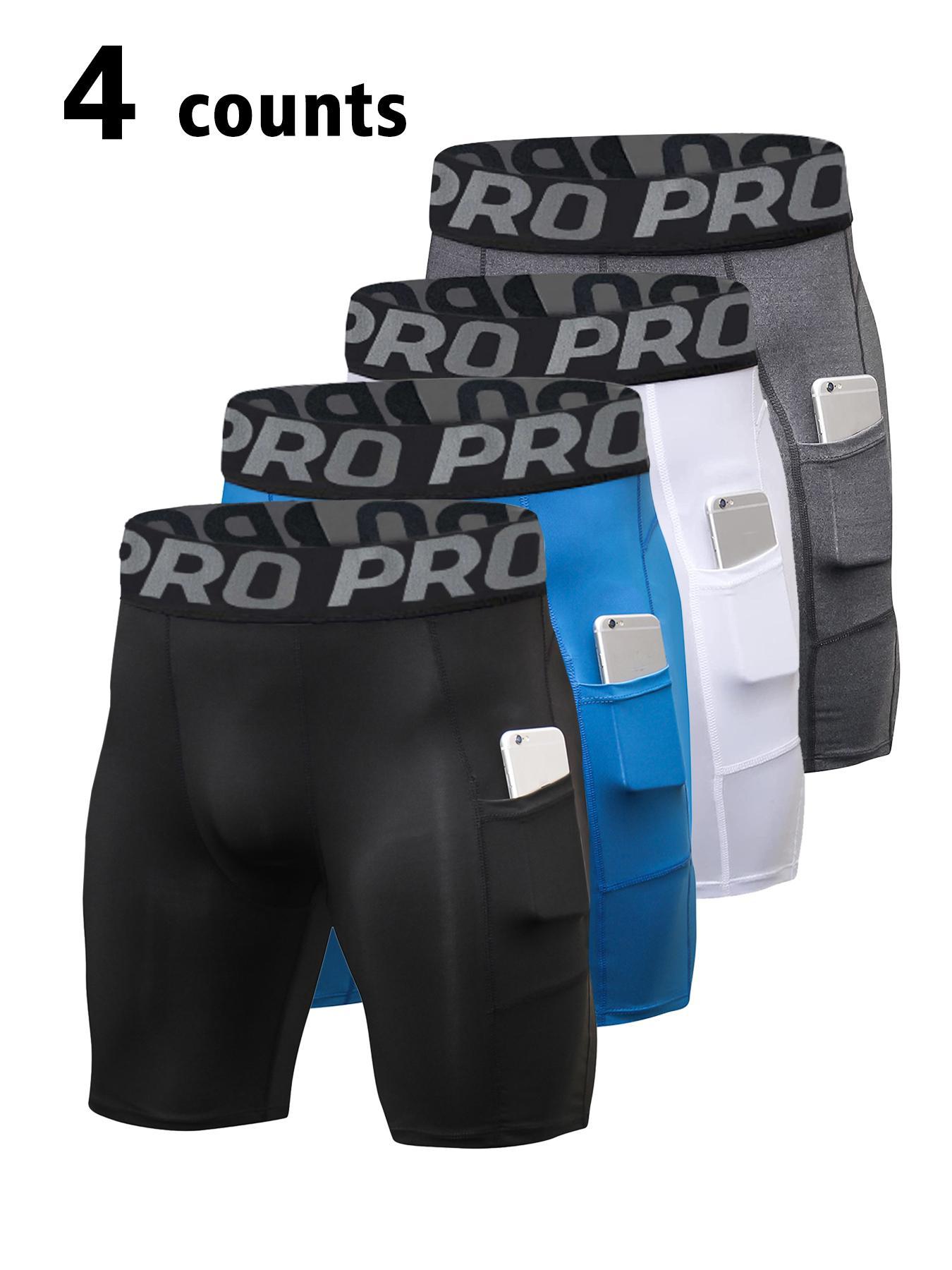 Men's Compression Gym Shorts, Compression Stretch Shorts, Breathable Comfortable Gym Shorts, Athletic Gym Yoga Shorts, Workout Underwear, Menswear, Sports Clothes, Athleisure Shorts, Fitness Training Shorts
