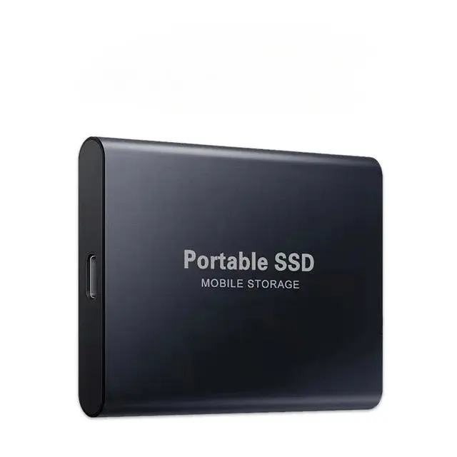 Large Capacity External Hard Drive Quiet Operation Mobile Storage SSD  Type-C High Speed Solid Stae Disk
