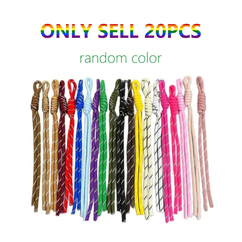 20pcs Nylon Rope Set, DIY Handmade Braiding Kit, Backpack Decoration Hanging Accessories, Craft Supplies for Creative Projects, DIY Charms