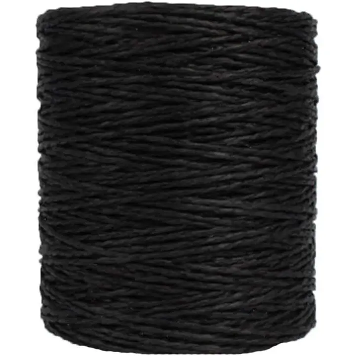 for Black  Summer Sun Hat, Beach Bag,  Ribbon  Straw Knit s, Knitting Craft Packing Twine Materials,280 Meters/306 Yards