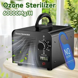 Ozone Generator, Commercial Ozone Machine Odor Removal, High Capacity 60,000mg/h, O3 Ionizer Air Purifier Deodorizer, for Home/Bedroom, And Paint Odor Removal, Timer Function#DealsForYouDays