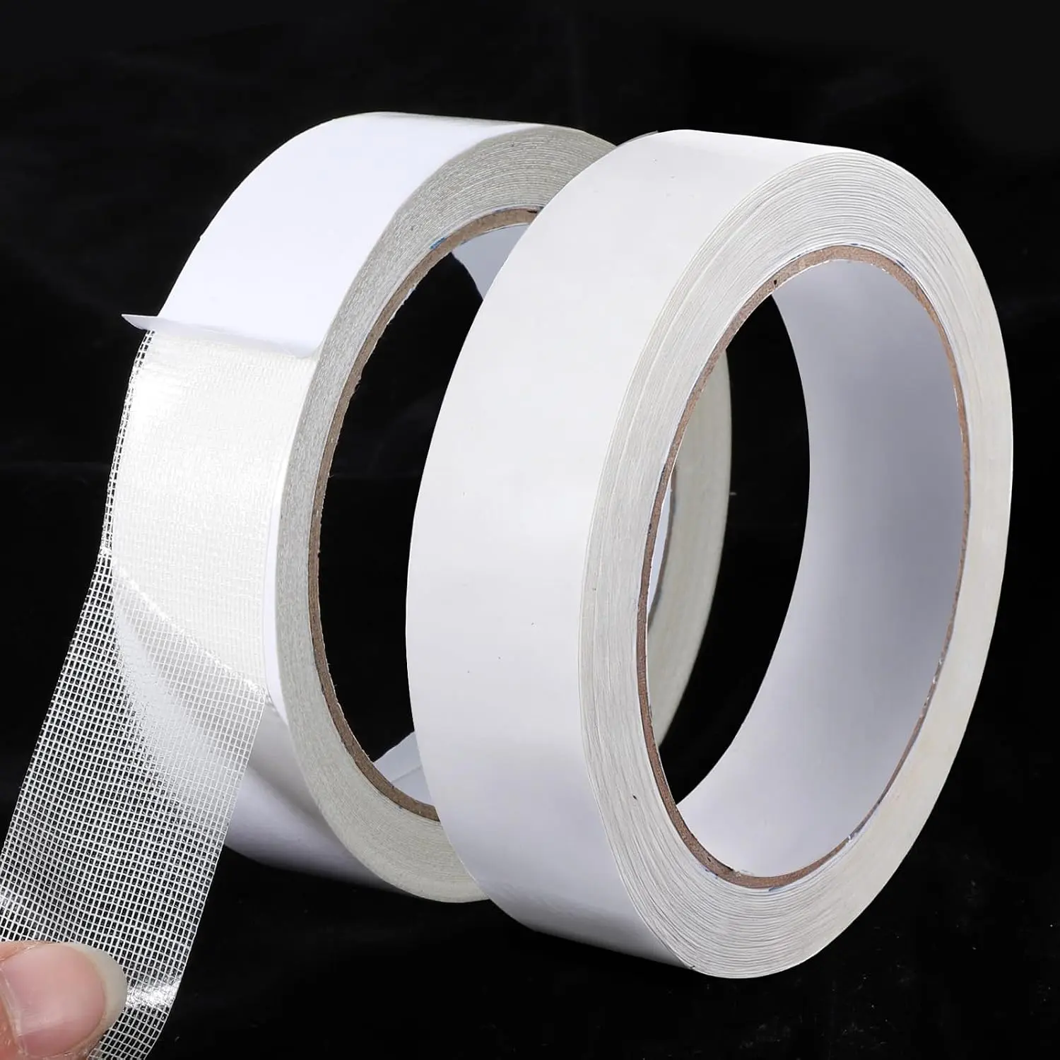 2 count Hem Pants Without Sewing, Double Sided Fabric Tape Heavy Duty No Sew No Iron Hemming Fashion Tapes for Women Clothes to Stay in Place Removable and  Free (2.54cm x 10m)