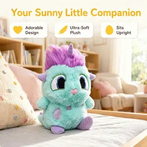 Bibble Plush Fantasy Toy, French Cotton Filled, Extra Soft PP, Top-Selling Cross-Border E-Commerce Product, Suitable for Children Aged 7-14