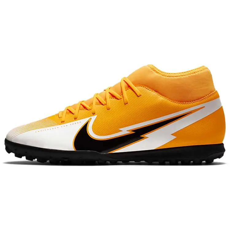 Nike Mercurial Superfly 7 TF Soccer Cleats for Men and Women – Synthetic Leather, Cushioned, Non-Slip, Durable, Firm-Ground Verifiable, with credentials and supporting global authentication