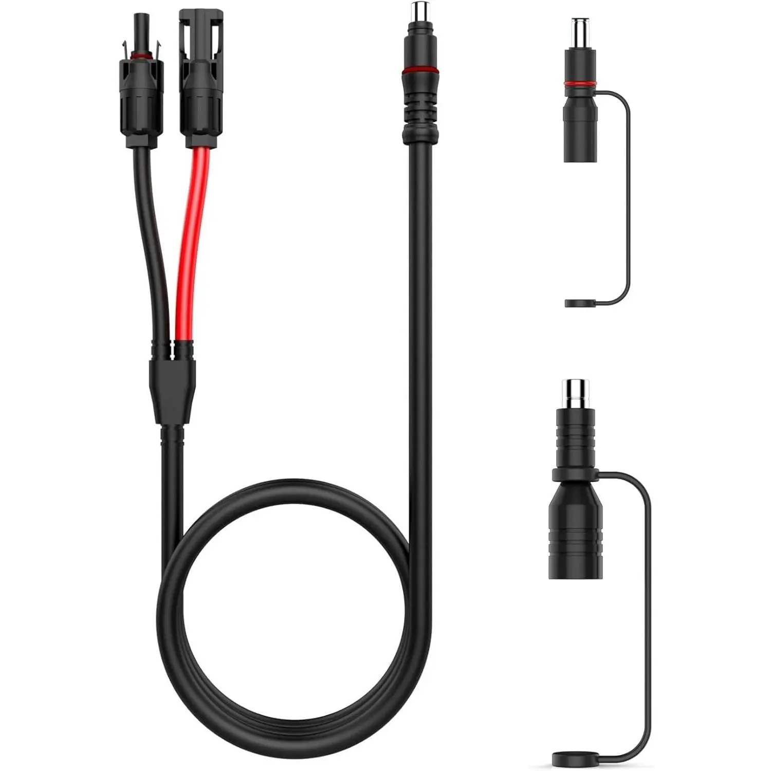 Solar ConnectorsTo DC7909, DC8020 Adapter Perfectly Solar Connector, Compatibility with Jackery Portable Power Station, Solar Panel Extension Cable, 12AWG Heavy Wire,lead,light,