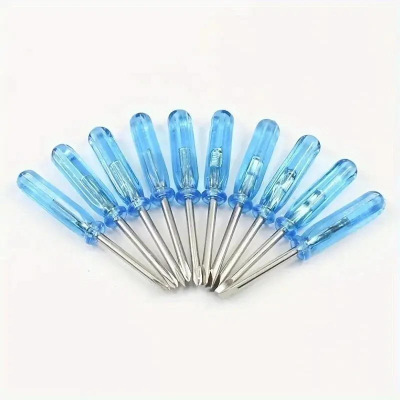 10pcs Mini Screwdriver Set for 2mm Puzzle Toy Repair, Ideal Small Repair Tools for Skill Development, Crystal Screw Tools, Screwdriver Combo
