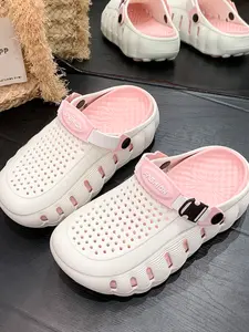 Unisex Lightweight Eva Slippers, Breathable Anti-Slip Design, Comfortable Massage Texture, Versatile Indoor Outdoor Use
