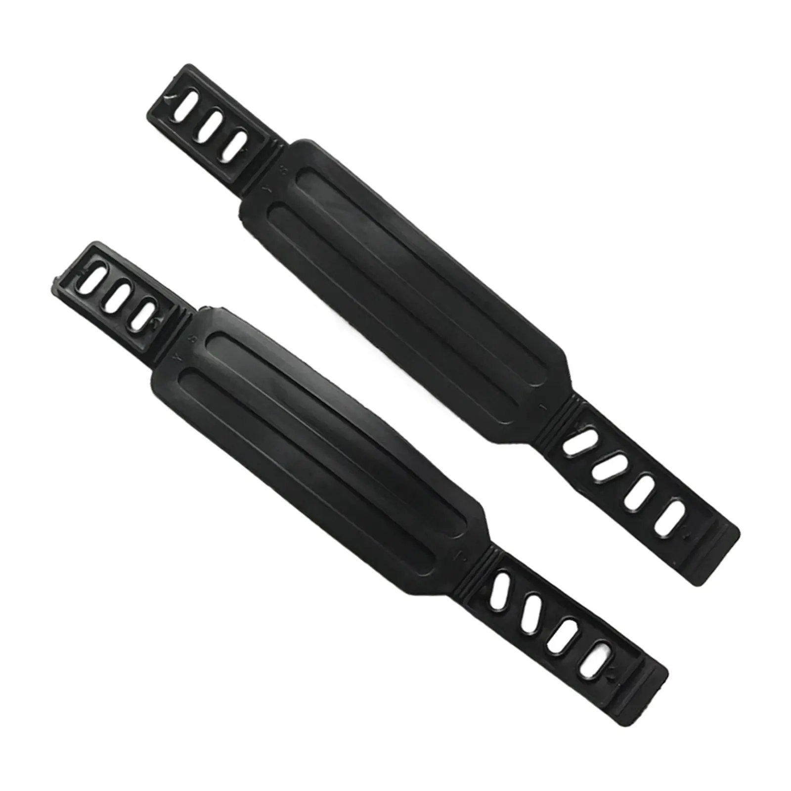 Universal Fitness Bike Pedal Straps, Adjustable Length, Thickened Design, Pair Pack, Durable & Secure Fit for Cycling Accessories