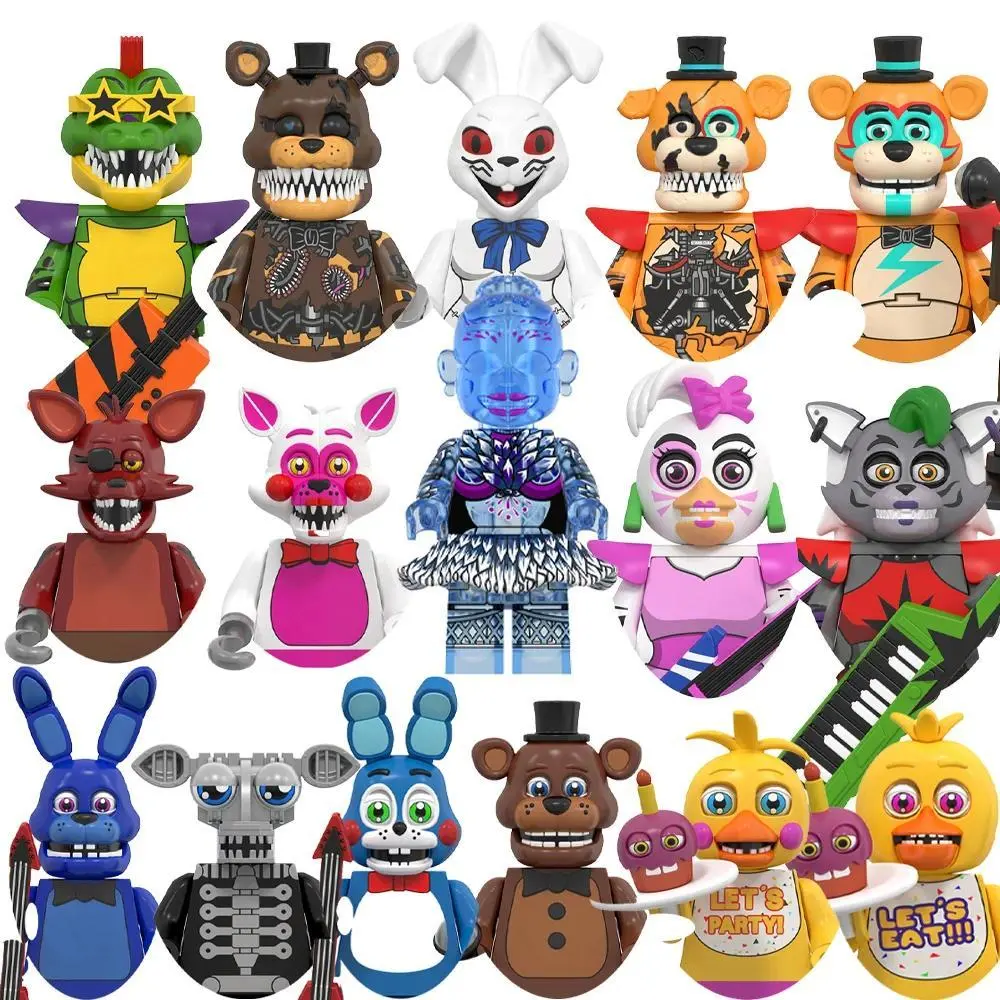 2026 new hot item  Strange Bricks Toy Building Blocks Mini Actiion Figures Minifigures Christmas Party Gifts